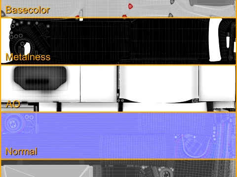 Medidor de g&aacute;s Modelo 3D