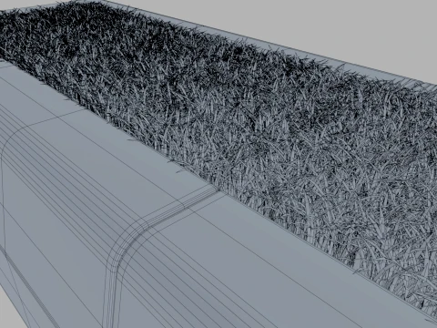 Modular Curbstone 3D Model