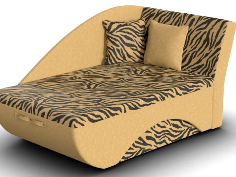 Sof&aacute; Tigre Modelo 3D