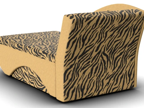 Sof&aacute; Tigre Modelo 3D