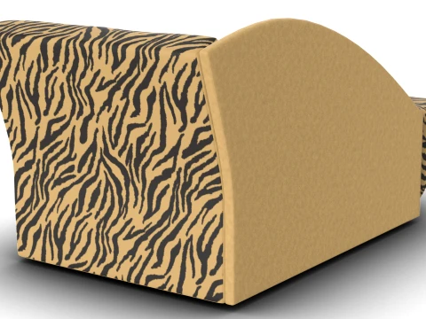 Sof&aacute; Tigre Modelo 3D