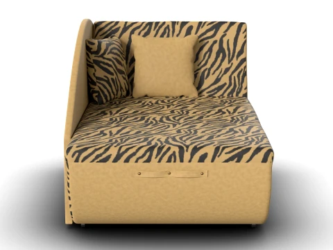 Sof&aacute; Tigre Modelo 3D