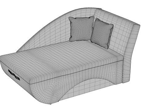 Sof&aacute; Tigre Modelo 3D