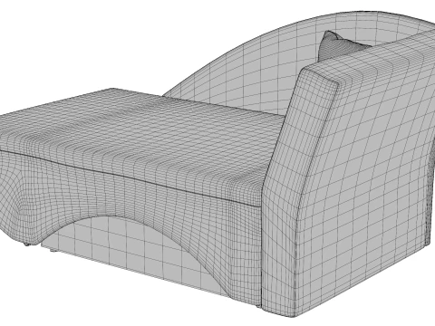 Sof&aacute; Tigre Modelo 3D
