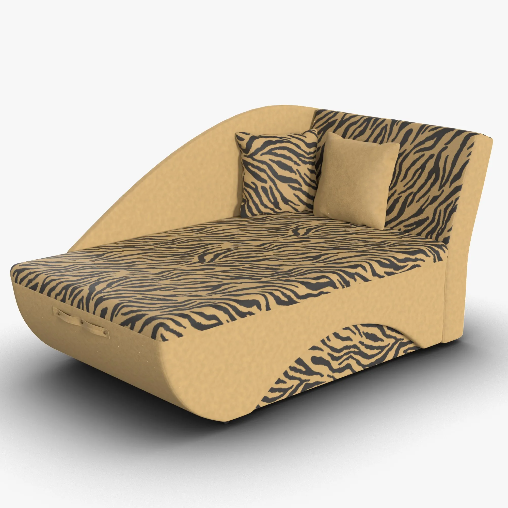 Sof&aacute; Tigre Modelo 3D .c4d .max .obj .3ds .fbx .stl .blend 