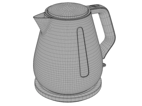Chaleira El&eacute;trica Modelo 3D