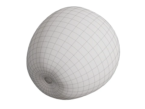 Mela Modello 3D