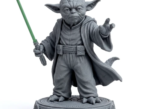 Yoda 3D Print Model