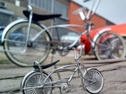 1-24 1-25 lowrider bike bicycle 3D Print Model