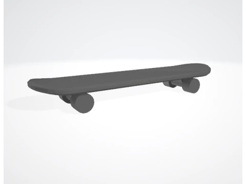 Skateboard 3D Druckmodell