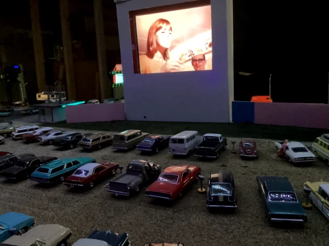 Drive in speaker 3D Print Model