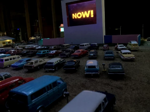 Drive in speaker 3D Print Model