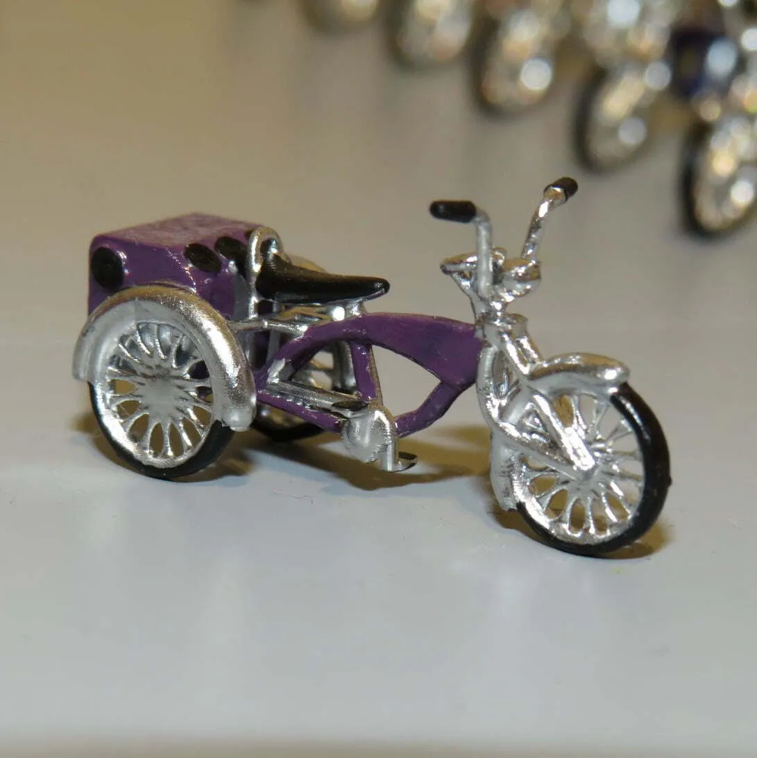 Lowrider tricycle custom 3D Print Model .c4d .max .obj .3ds .fbx .stl .blend 