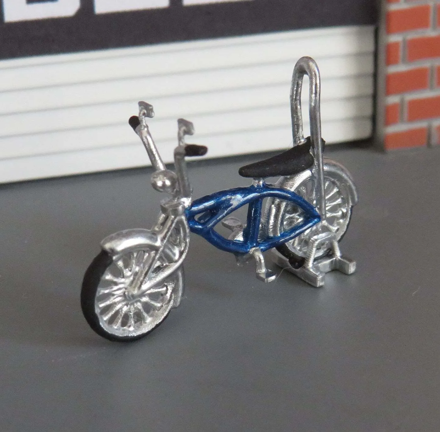 Lowrider bicycle v2 3D Print Model .c4d .max .obj .3ds .fbx .stl .blend 