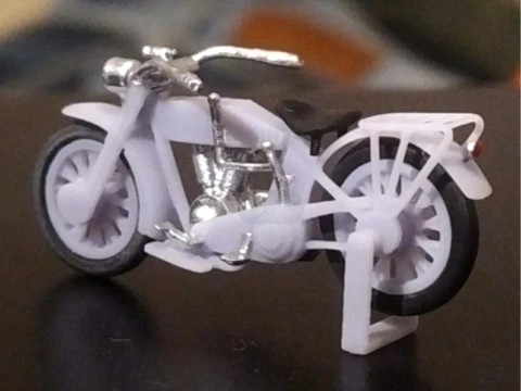 1915 Harley-Davidson 11F 1-64 3D Print Model