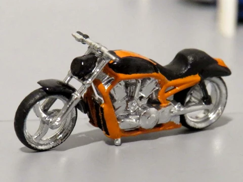 Sepeda motor Harley-Davidson V-Rod Screamin Eagle Model Cetak 3D