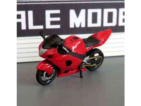 Sepeda motor Suzuki GSX-R1000 Model Cetak 3D