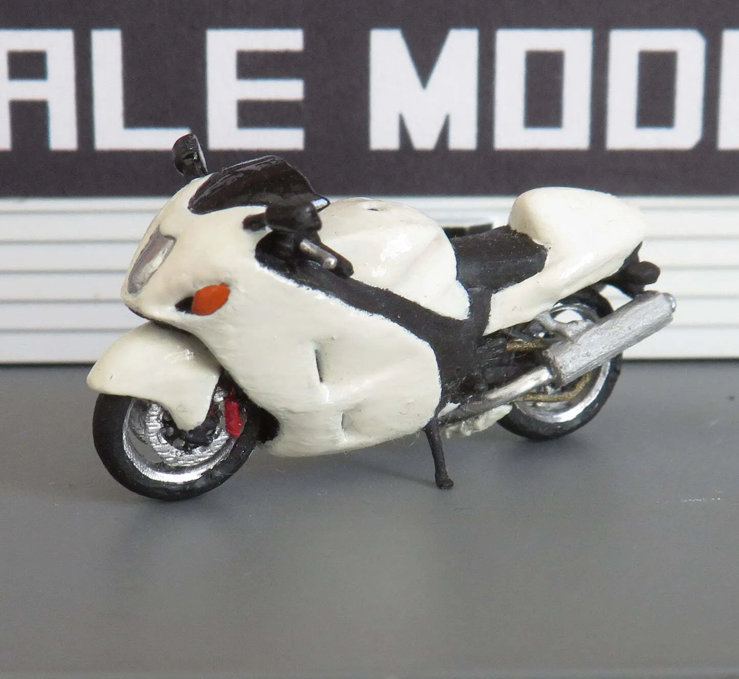 Suzuki GSX-R1300 Hayabusa motorcycle 3D Print Model .c4d .max .obj .3ds .fbx .stl .blend 