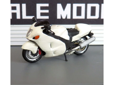Sepeda motor Suzuki GSX-R1300 Hayabusa Model Cetak 3D