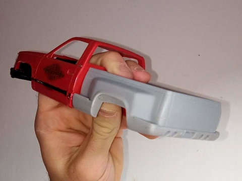 Stepside bed for AMT 1-25 obs Chevy 3D Print Model