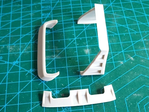 Accessories for AMT 1-25 obs Chevy 3D Print Model