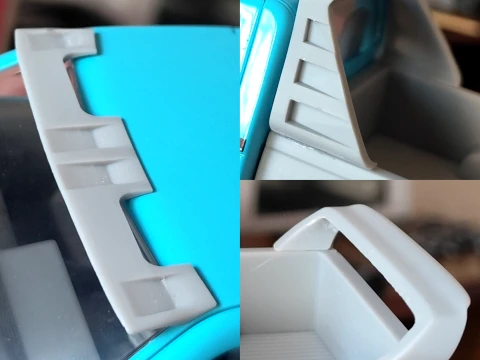 Aksesori untuk tempat tidur Chevy Stepside M2 ​​1-24 obs Model Cetak 3D