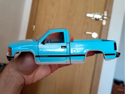 M2 Chevrolet Silverado obs body kit 1-24 3D Print Model