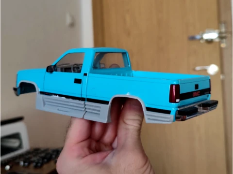 M2 Chevrolet Silverado obs Testarossa kit 1-24 3D Print Model