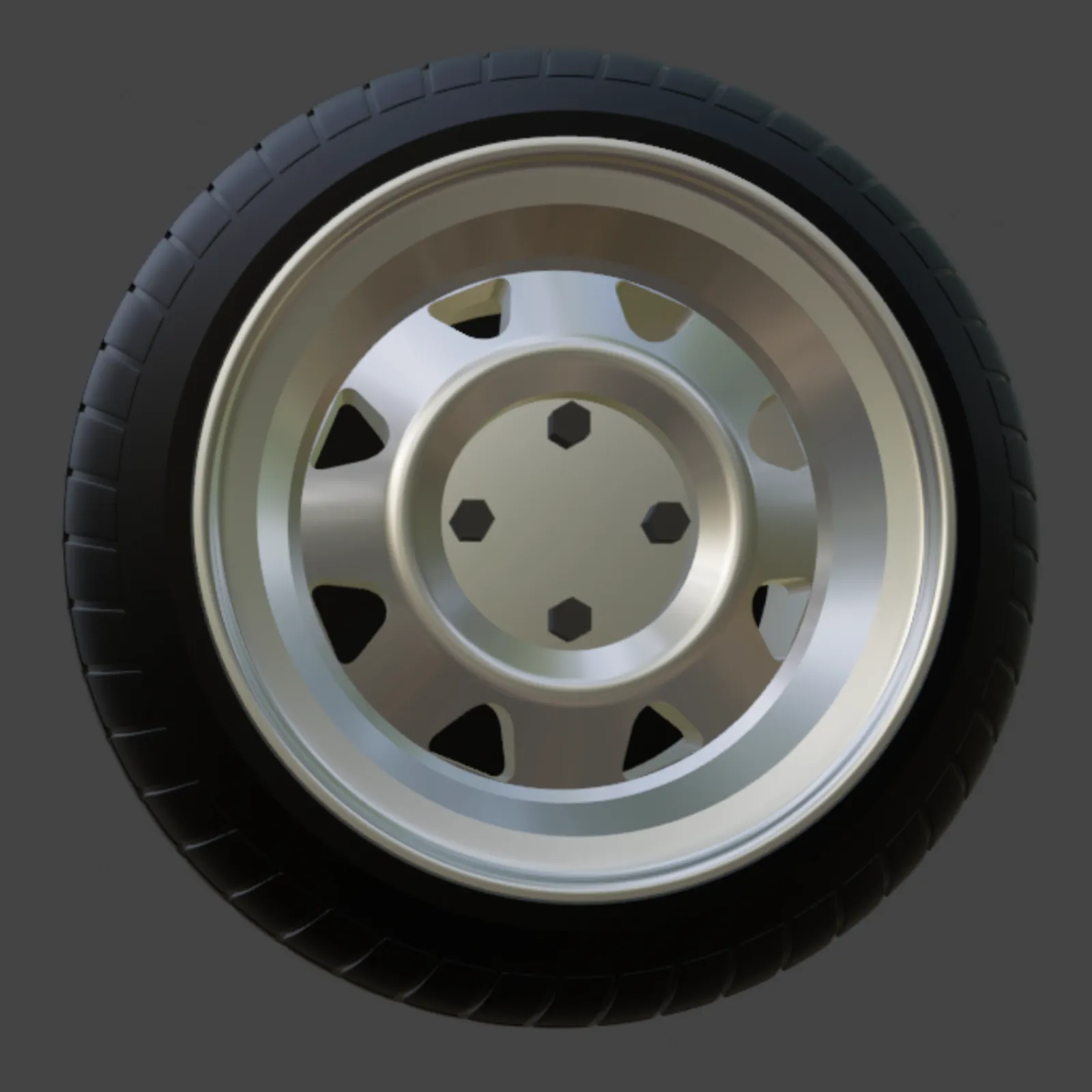 ATS Cup 1-64 wheels 3D Print Model .c4d .max .obj .3ds .fbx .stl .blend 