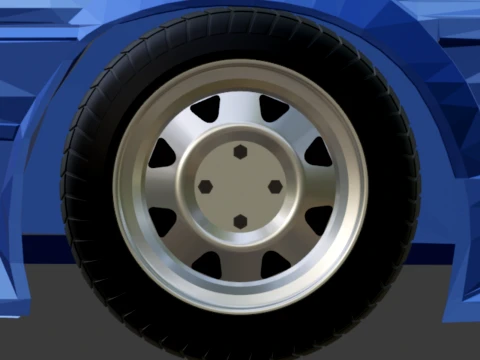 ATS Cup 1-64 wheels 3D Print Model