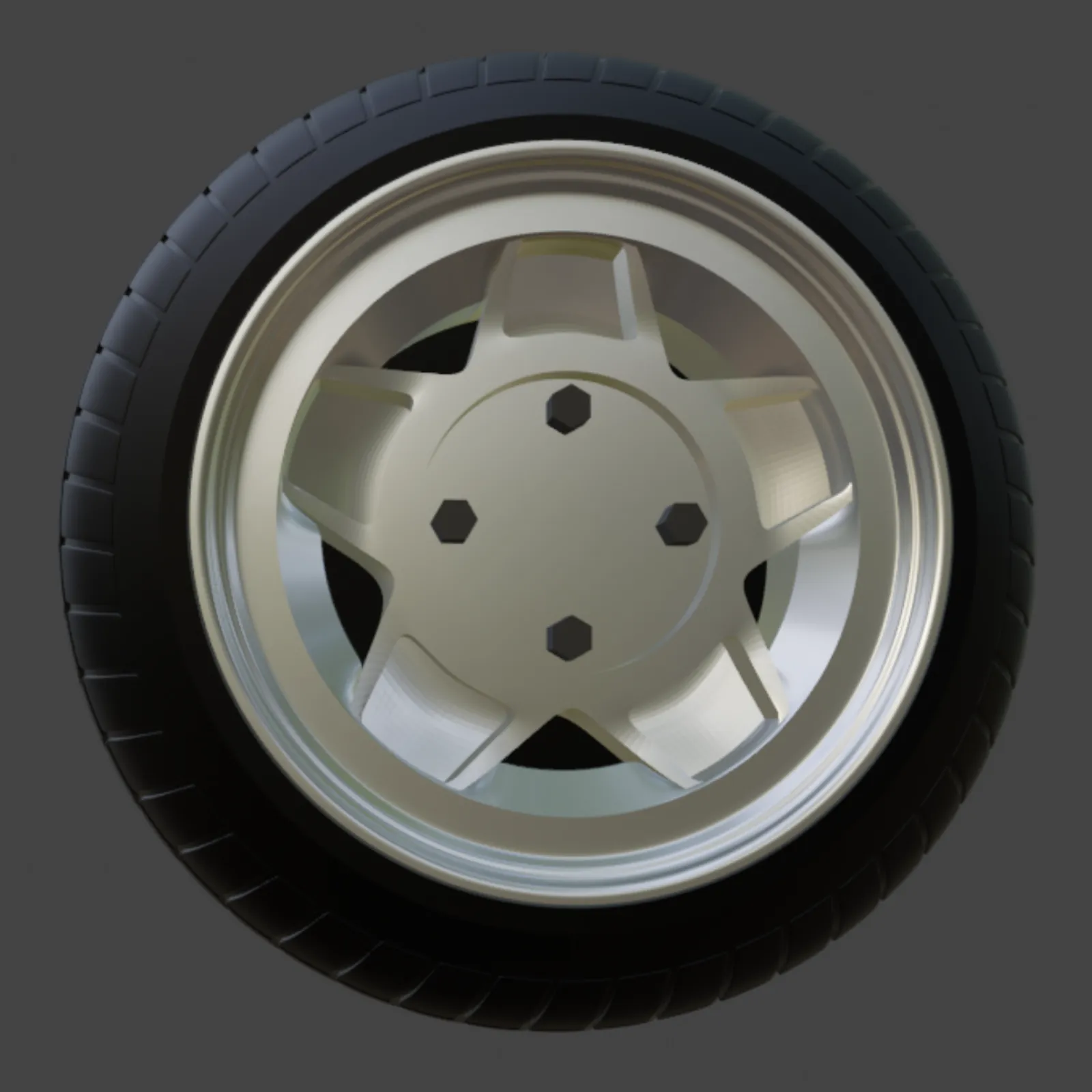 ATS Classic wheels 1-64 3D Print Model .c4d .max .obj .3ds .fbx .stl .blend 