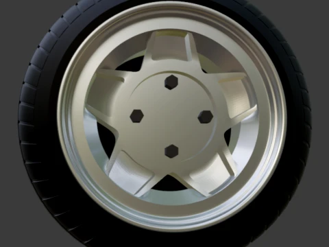 Roda ATS Klasik 1-64 Model Cetak 3D