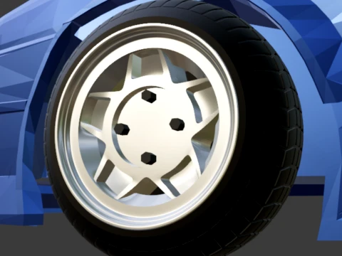 ATS Classic wheels 1-64 3D Print Model