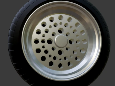 Roda ATS Pepperpot 1-64 Model Cetak 3D