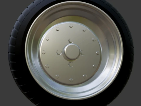 Roda SSR Speed ​​Star mk1 1-64 JDM Model Cetak 3D