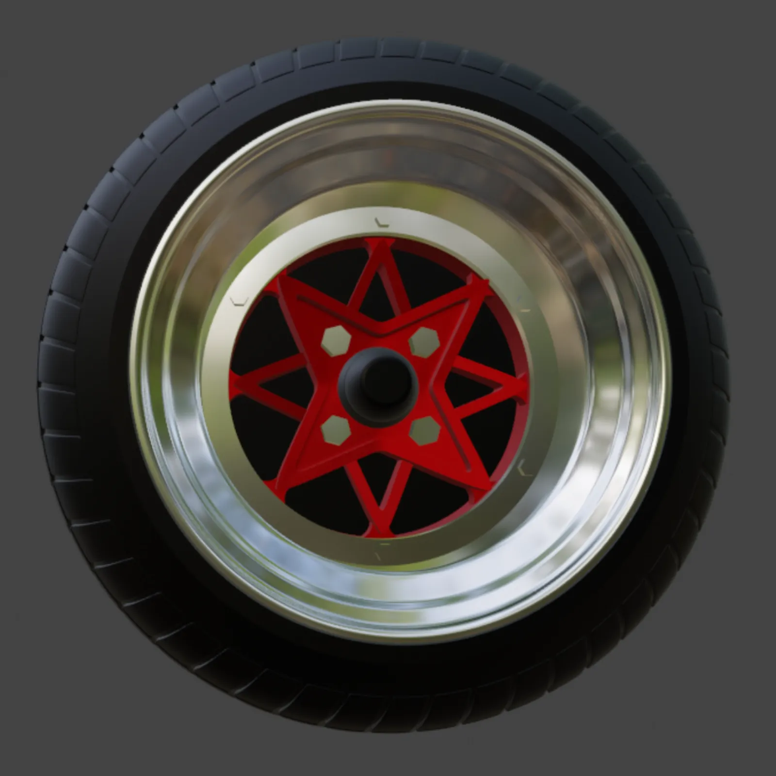 SSR Starshark wheels 1-64 JDM 3D Print Model .c4d .max .obj .3ds .fbx .stl .blend 