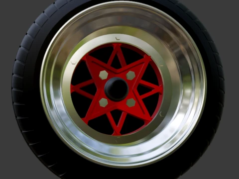 SSR Starshark-wielen 1-64 JDM 3D printmodel