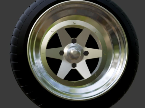 SSR Lonchamp XR4 R&auml;der 1-64 JDM 3D Druckmodell