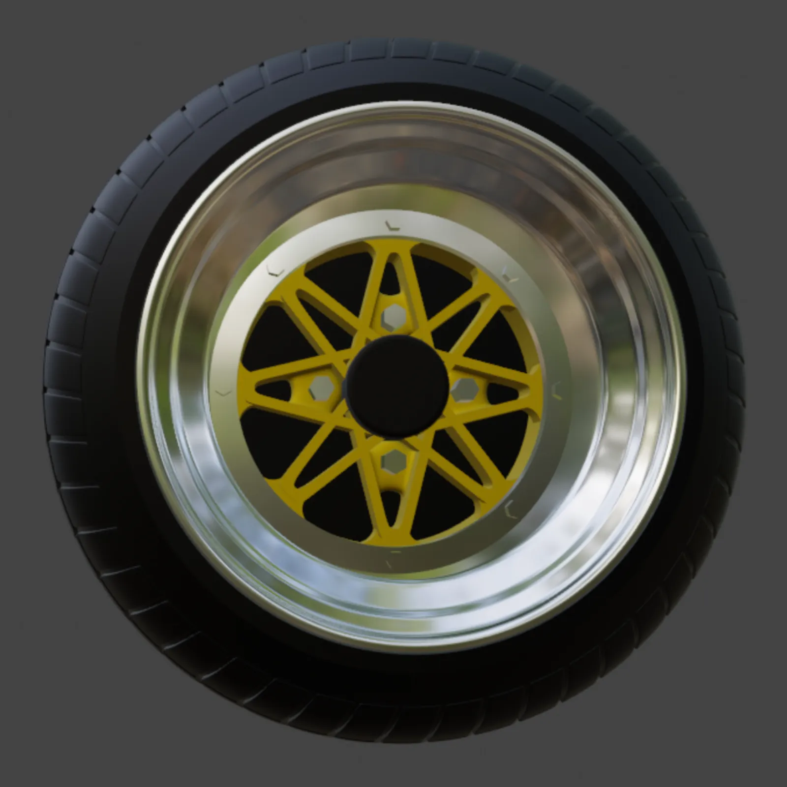 ワークエクイップ 03 ホイール 1-64 JDM 3Dプリントモデル .c4d .max .obj .3ds .fbx .stl .blend 