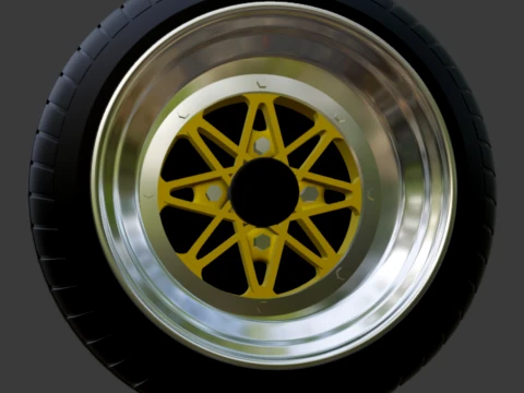 Equipo de trabajo 03 ruedas 1-64 JDM Modelo de impresión 3D