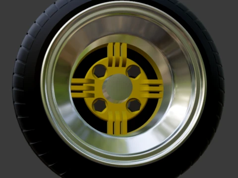 Roues Devil Japan Shadow Spoke 1-64 JDM Modèles 3D en vedette