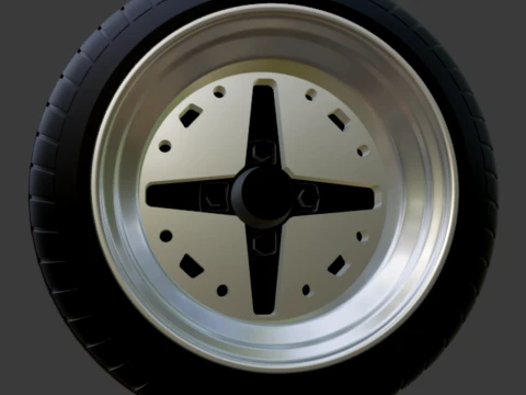 ホシノ インパルホイール 1-64 JDM 3Dプリントモデル