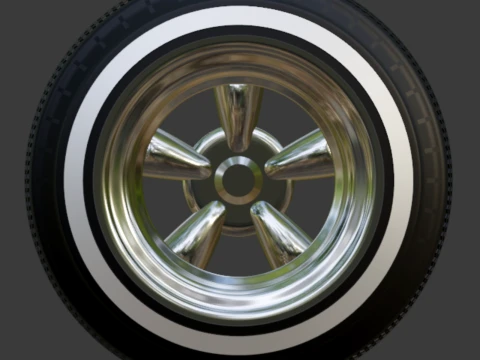 1-64 lowrider wheels Astro Supreme 3D Print Model