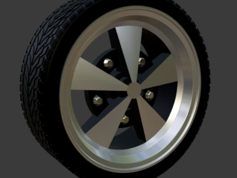 Raw Escra wheel 1-64 3D Print Model