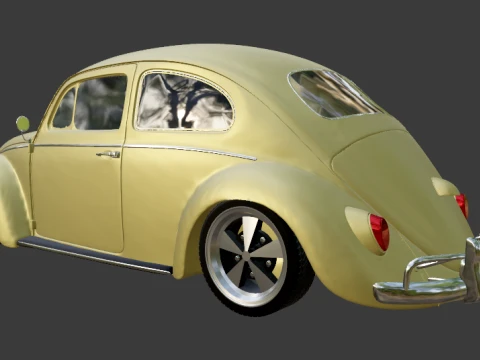 Ham Escra tekerleği 1-64 3D Baskı Modeli