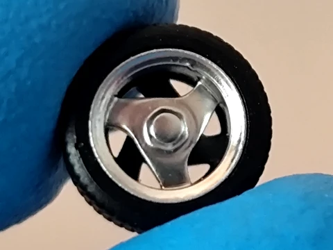 Ruote Elite Viper Baby billet 1-64 Modello di stampa 3D