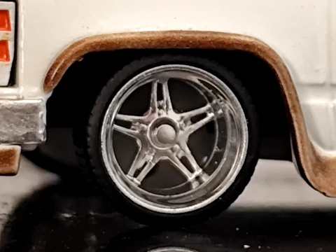 5 spoke Baby Billet wheels 1-64 3D Print Model