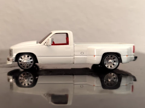 Alcoa Square Hole 1-64 Dually Wheels 3D Print Model