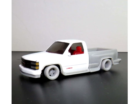 Kit carrozzeria M2 Chevrolet Silverado obs 1-64 Modello di stampa 3D