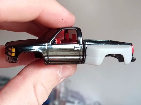 M2 Chevrolet Silverado con doppi parafanghi 1-64 Modello di stampa 3D